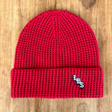 Long Beach Skate LBS Long Side Waffle Knit Beanie