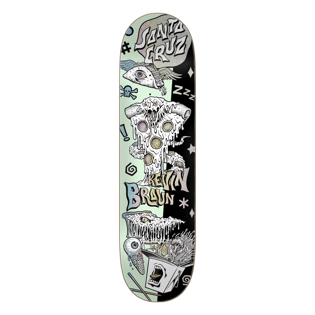 Santa Cruz Braun Fever Dream VX 8.25" Skateboard Deck