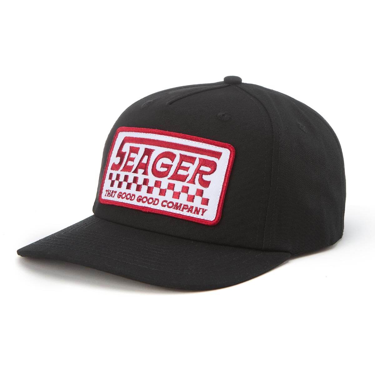 Seager 74 Black Snapback Hat