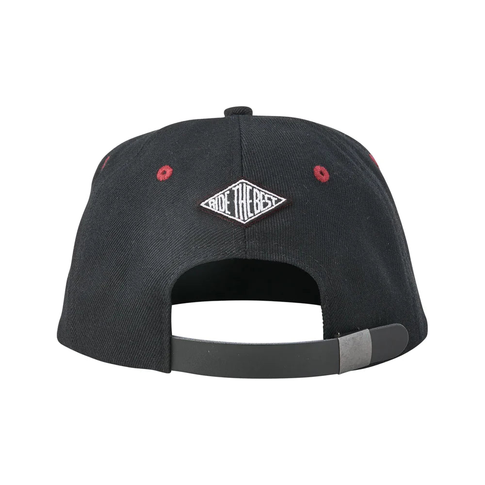 Independent Brigade Unstructured Black Strapback Hat