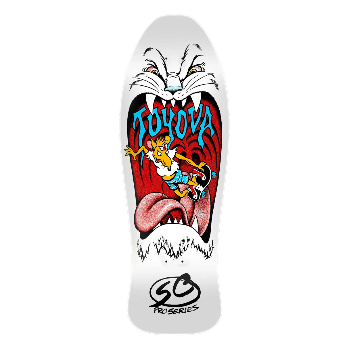 Santa Cruz Toyoda Reissue 10.35" x 31.19" Skateboard Deck