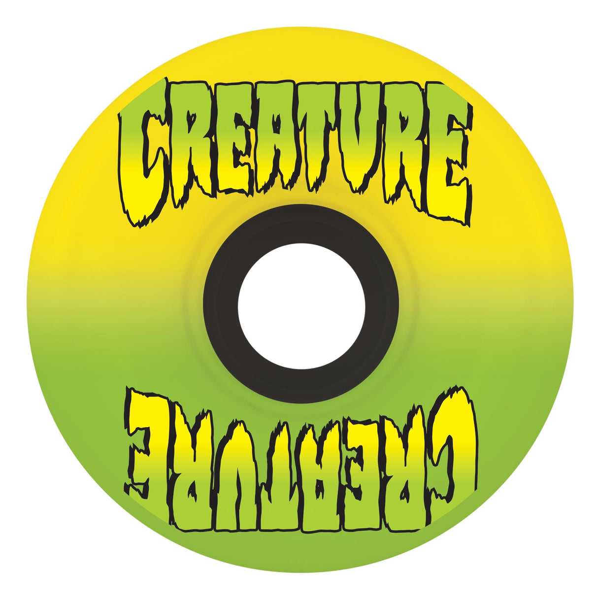 OJ Creature Bonehead Super Juice Yellow Green 60mm 78a Wheels