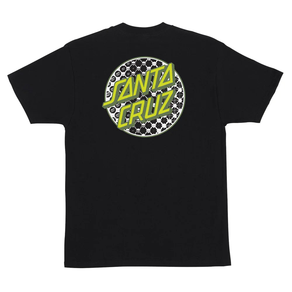 Santa Cruz Meyer Freestyle Duo Dot Black Heavyweight S/s Shirt