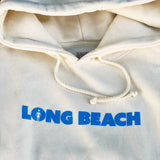 Girl x LB Skate “We OG Long Beach” Bone Hooded Sweatshirt