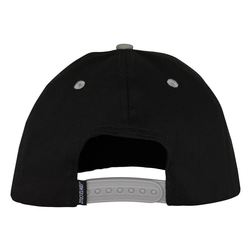 Santa Cruz Kendall Wolf Dot Black Snapback Hat