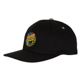 Santa Cruz Kendall Wolf Dot Black Snapback Hat