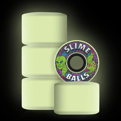 Slime Balls Alien OG Slime Glow In The Dark 60mm 78a Wheels