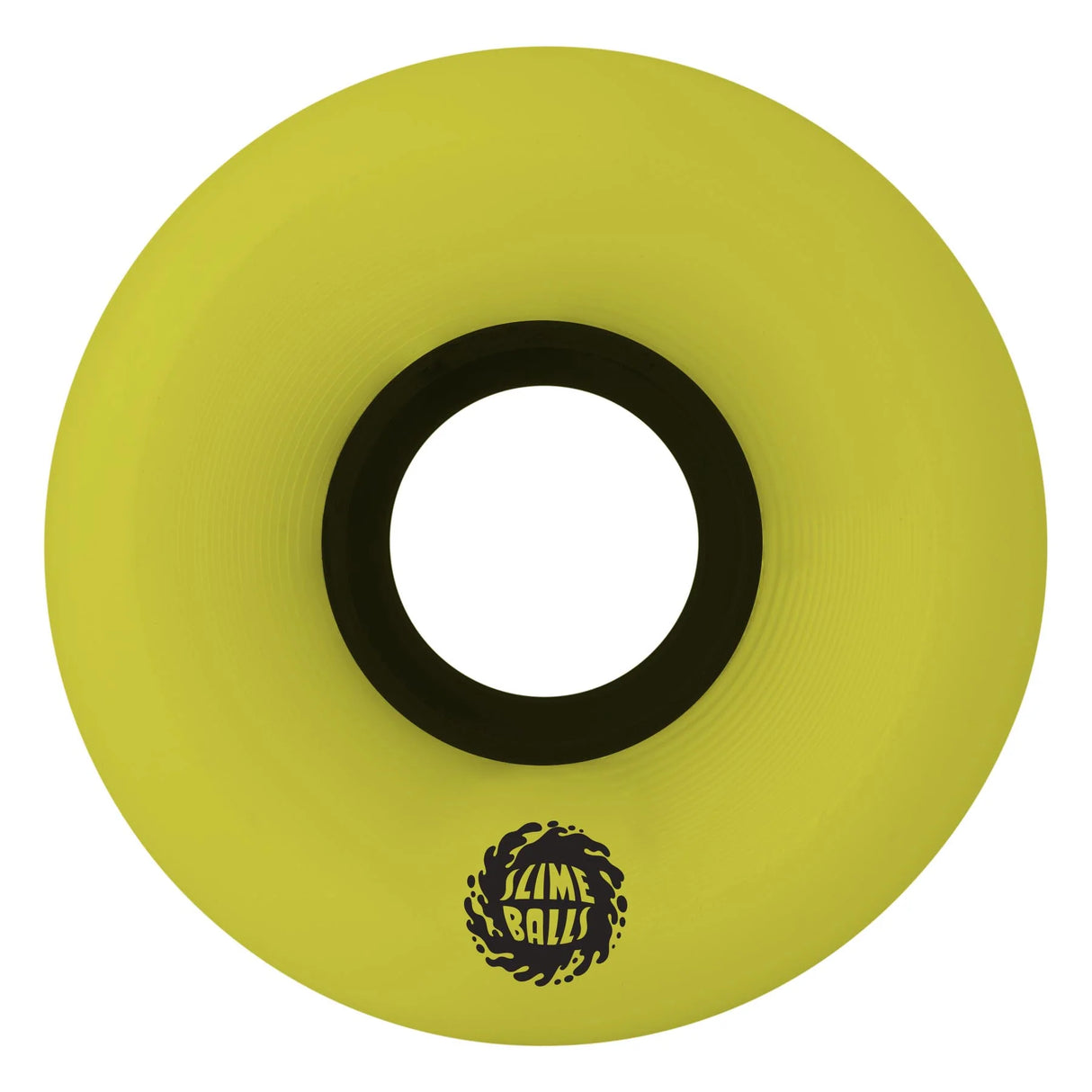 Slime Balls Slime Surfer Mini OG Smile Yellow 78a 54.5mm Cruiser Skateboard Wheels