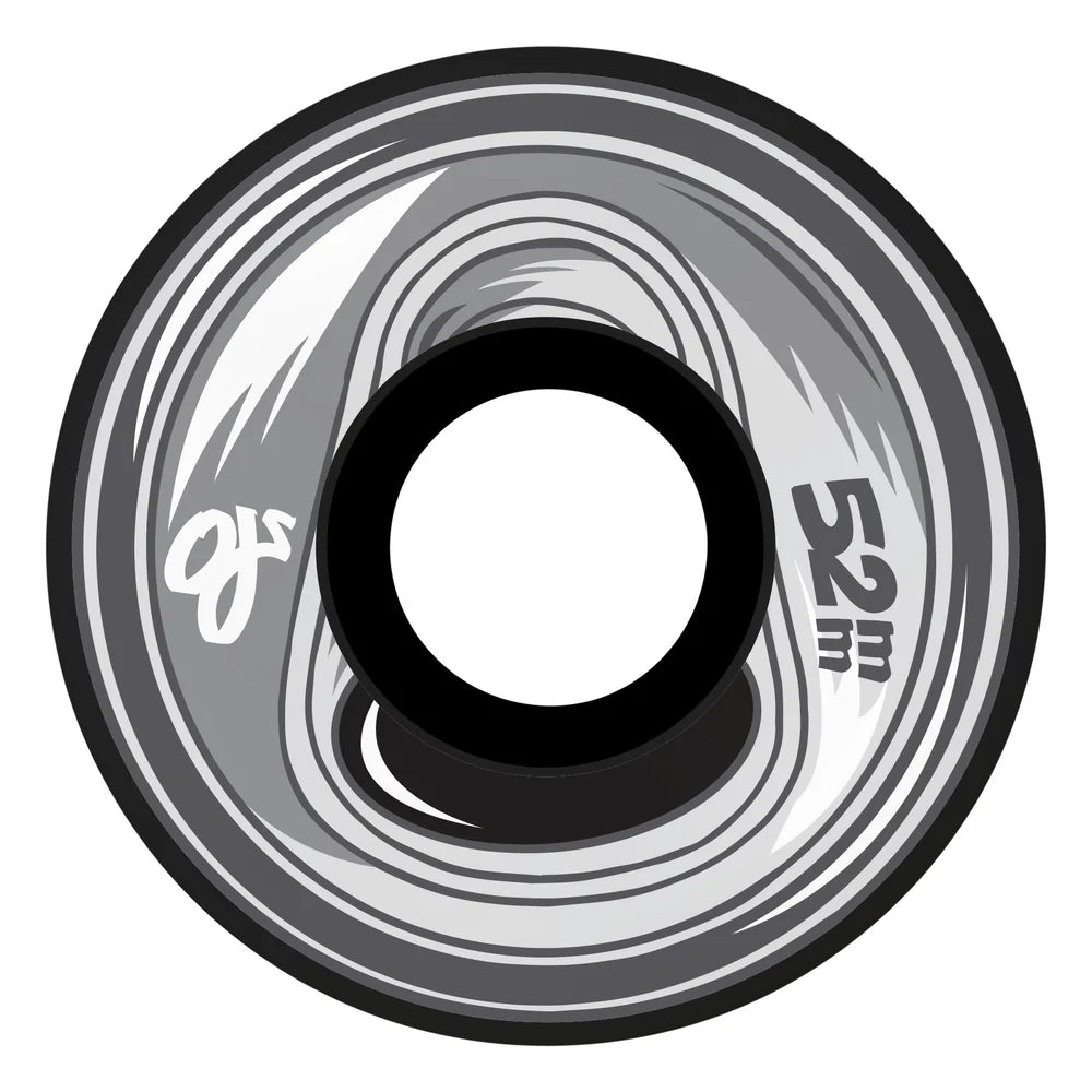 OJ Frozen Energy Keyframe Black 92a 52mm Cruiser Skateboard Wheels