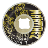 OJ Milton Gold Skeletons Double Duro White Mini Combo 56mm 101a/95a Wheels