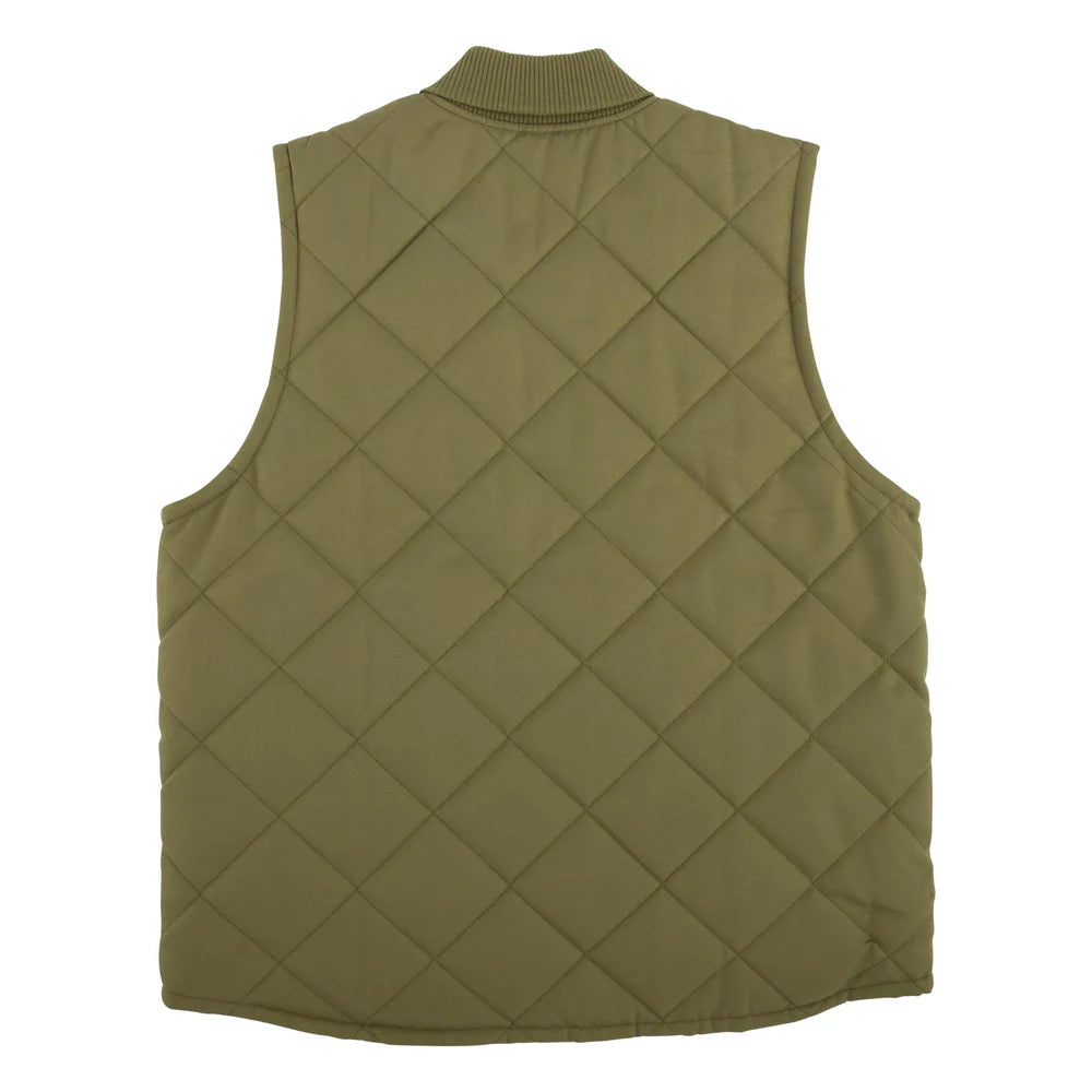 Creature Support Stone Green Quilt Work Vest