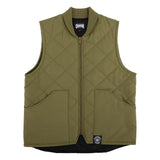 Creature Support Stone Green Quilt Work Vest