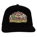 Santa Cruz Guzman Dead Diners Black/Black Structured Snapback Hat