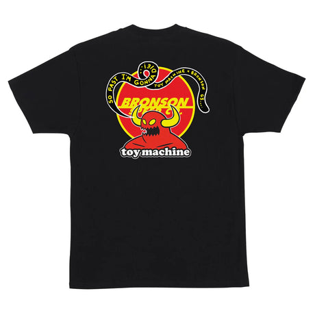 Bronson x Toy Machine Black Heavyweight S/s Shirt