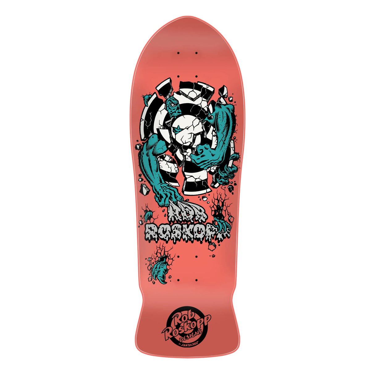 Santa Cruz Roskopp Three Reissue 10.17" x 30.41" Skateboard Deck