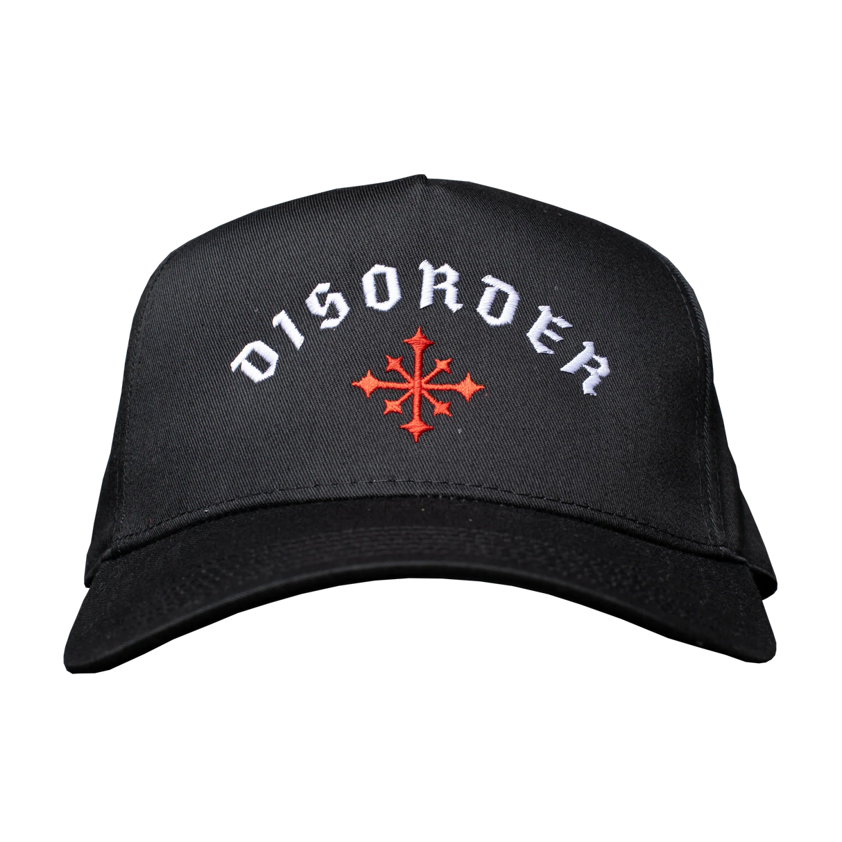 Disorder Arch Logo Black Snapback Hat