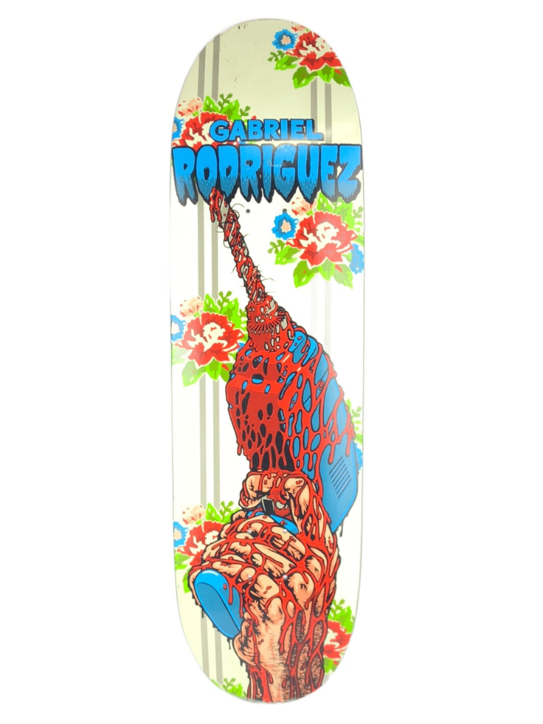 101 Gabriel Rodriguez Bloody Drill Reissue 8.75'' Skateboard Deck