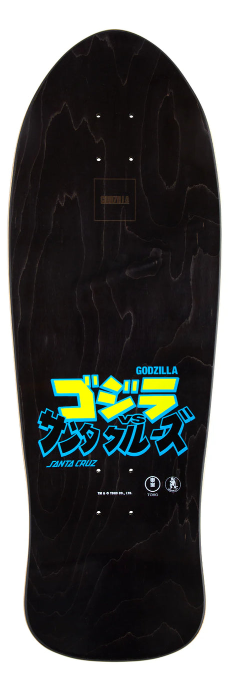 Santa Cruz X Godzilla Mothra Natas 10.538" x 30.14" Skateboard Deck