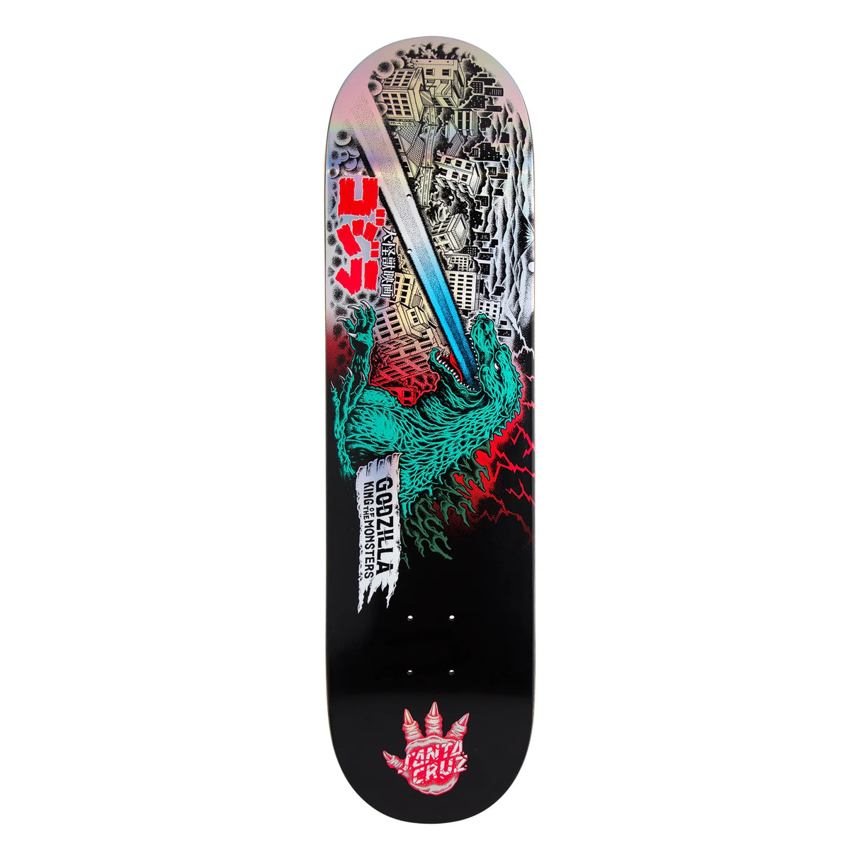 Santa Cruz X Godzilla O'Brien Reaper 8.25" x 31.8" Skateboard Deck