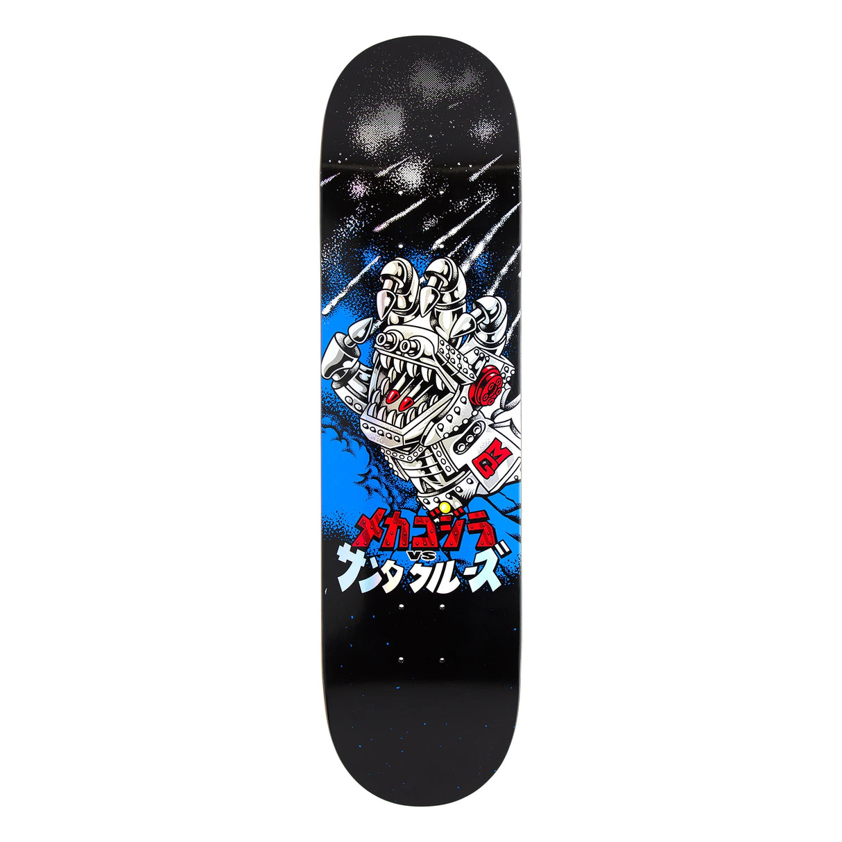 Santa Cruz X Godzilla Mecha Hand 8.0" x 31.6" Skateboard Deck