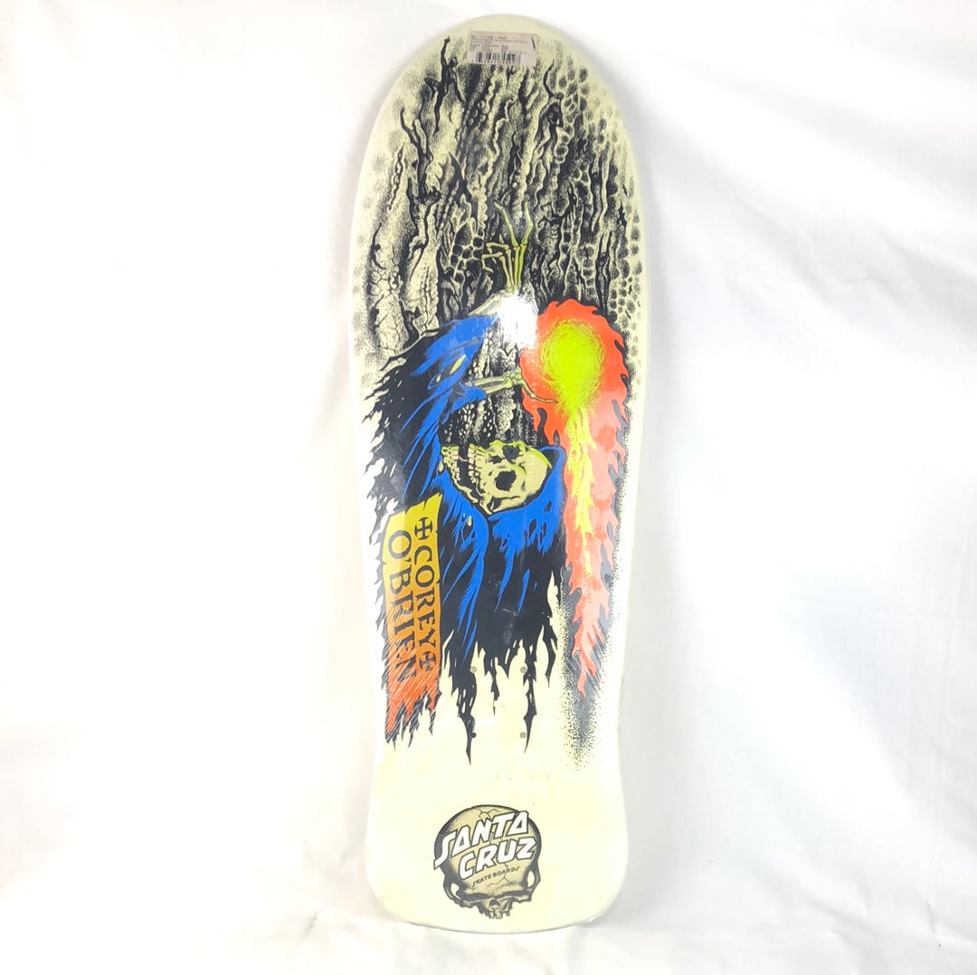 Santa Cruz Corey O'Brien Reaper White 9.8 Skateboard 2006 Reissue