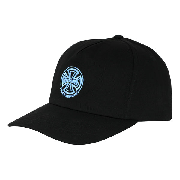 Independent Truck Co Legacy Black Unstructured Snapback Hat – Long