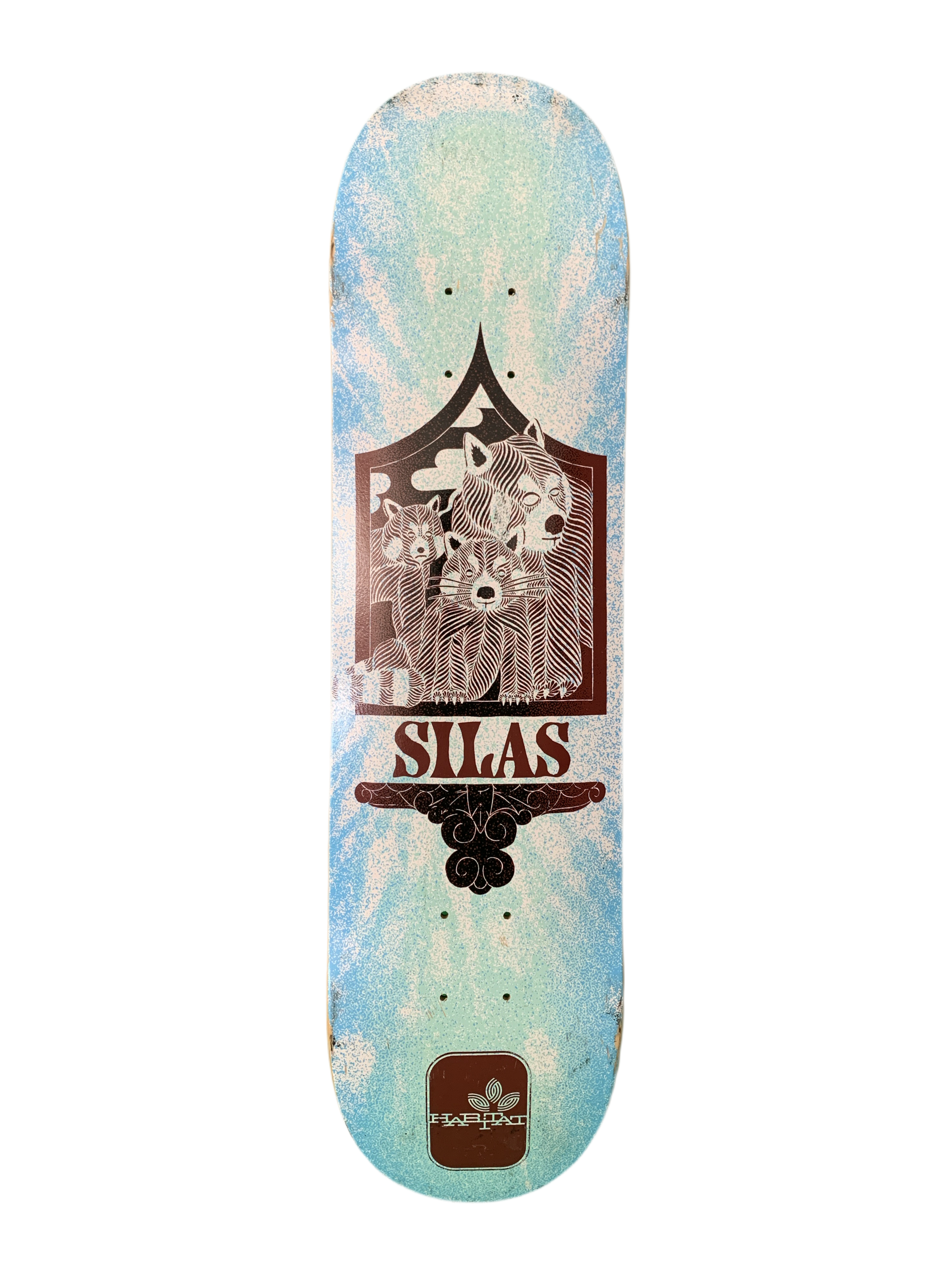 Habitat Silas Baxter-Neal Bear Crest Skateboard Deck