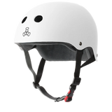 Triple Eight "The Certified Sweatsaver" White Matte Helmet