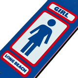 Girl x LB Skate We OG 93' Til Long Beach Pearl Blue Skateboard Deck