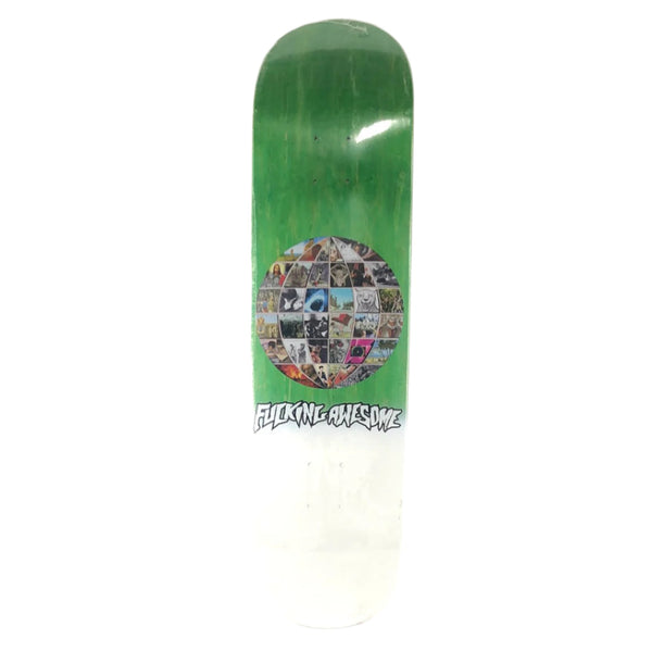 Fucking Awesome Univision Blank Green/White/Multi Color Size 8.25