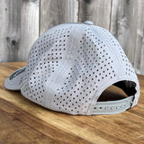 Long Beach Skate LBS Long Side Performance Water Repellent Grey Snapback Hat