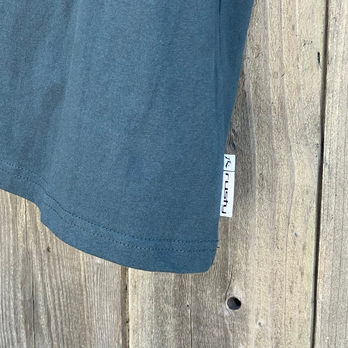Rusty Jetsetter Deep Teal S/S Tee