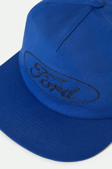 Brixton Ford Number One HP Ford Blue Snapback Hat