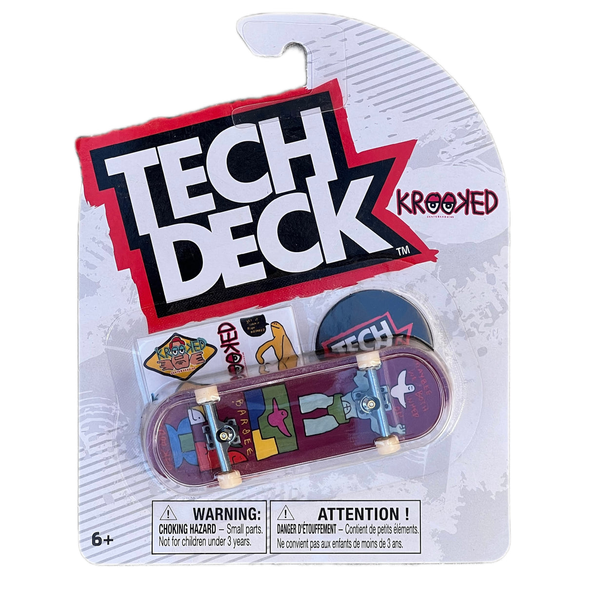 Tech Deck Krooked Ray Barbee Fingerboard Complete
