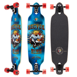 Sector Nine 9er Mini Fractal 34" X 8.7" Longboard Complete Skateboard