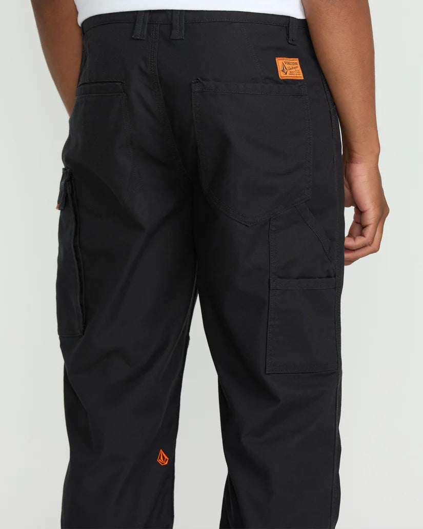 Volcom Caliper II Relaxed Black Work Pant