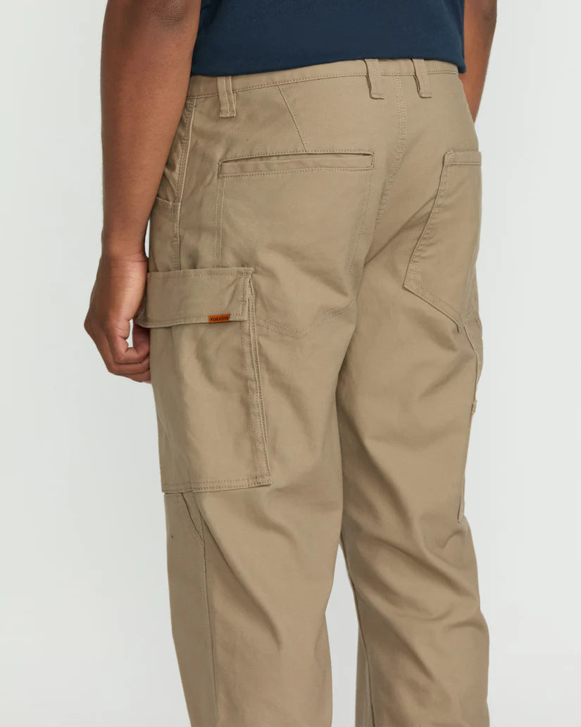 Volcom Caliper II Relaxed Brindle Work Pant