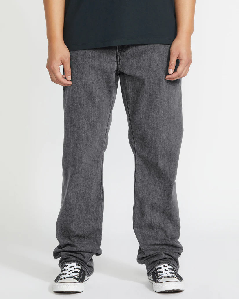 Volcom Kinkade Regular Fit Neutral Grey Jeans