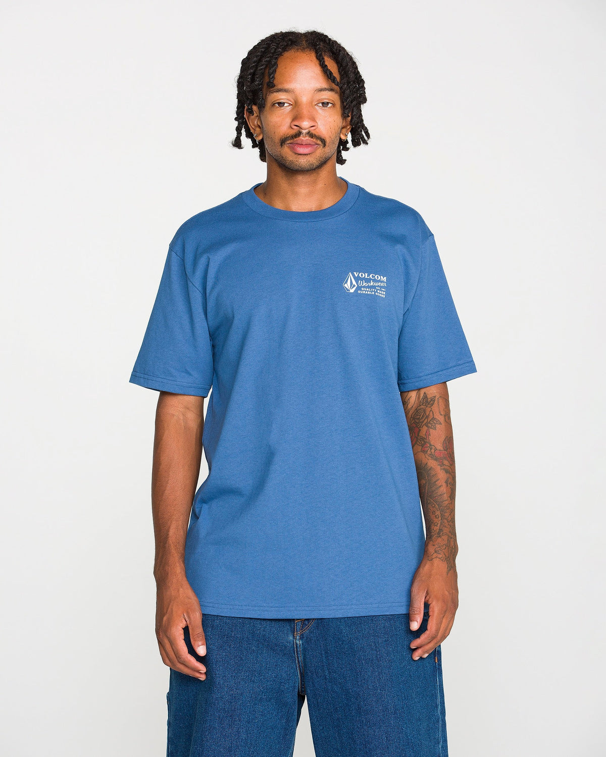 Volcom Workwear Light Navy S/s Shirt