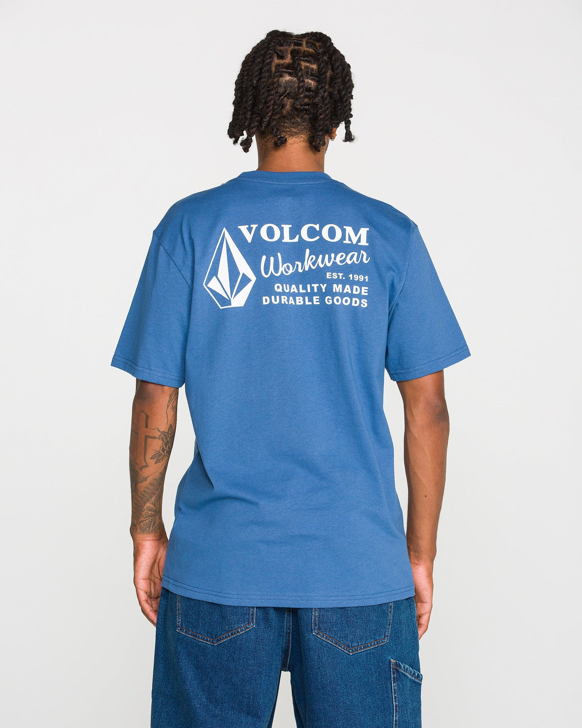 Volcom Workwear Light Navy S/s Shirt