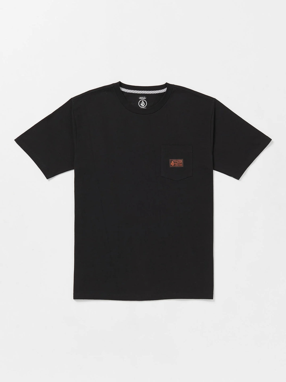 Volcom Workwear Certifico Black Pocket S/s Shirt