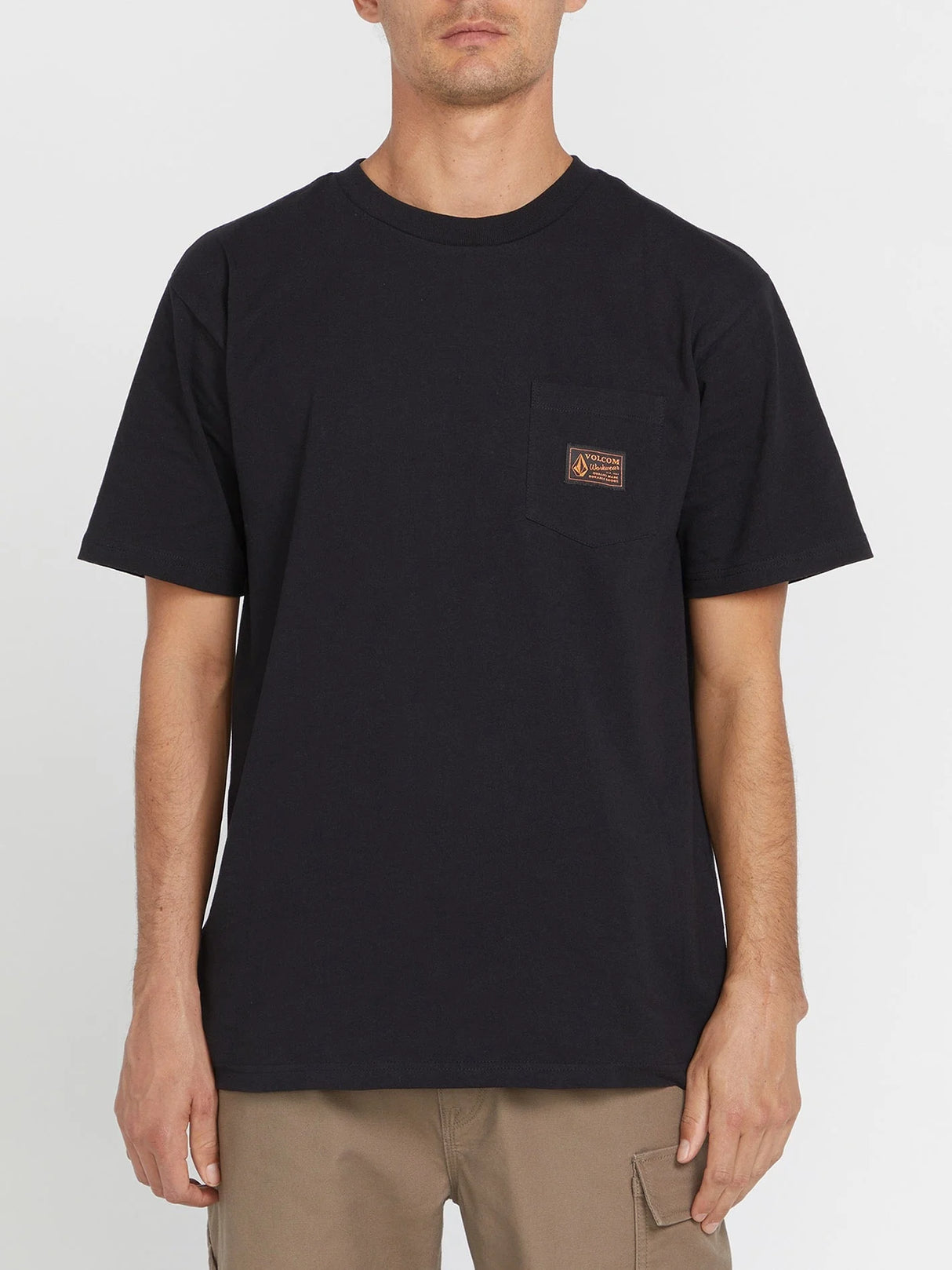 Volcom Workwear Certifico Black Pocket S/s Shirt