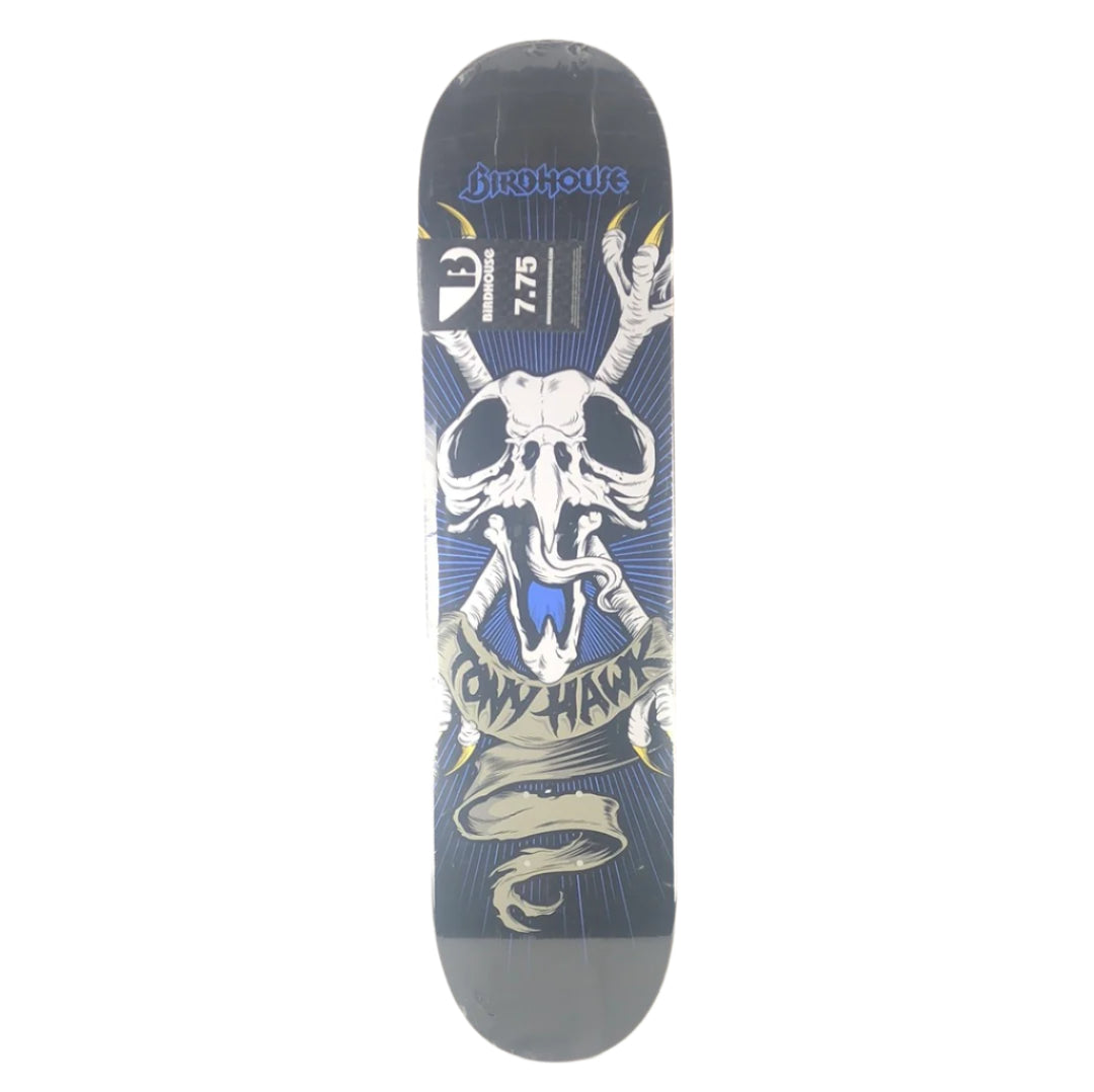 Birdhouse Tony Hawk Skull And Crossbones Black/White/Blue Size