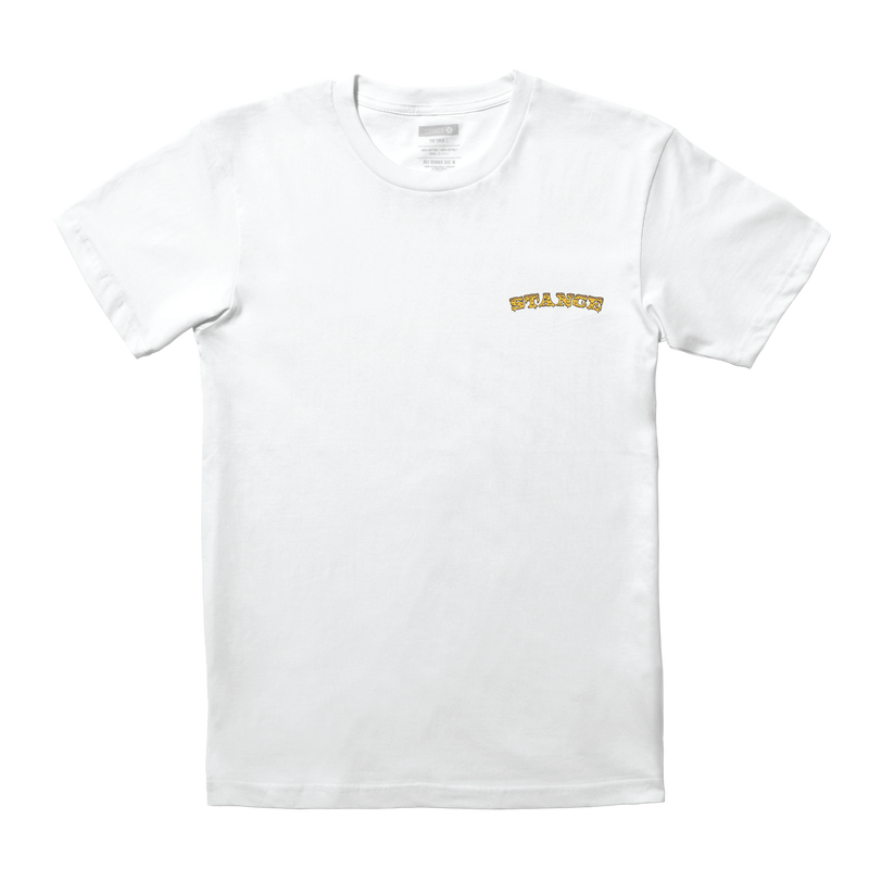 Stance Home Alone Little Neros White S/s Shirt