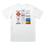 Stance Polaroid Cartridge White S/s Shirt