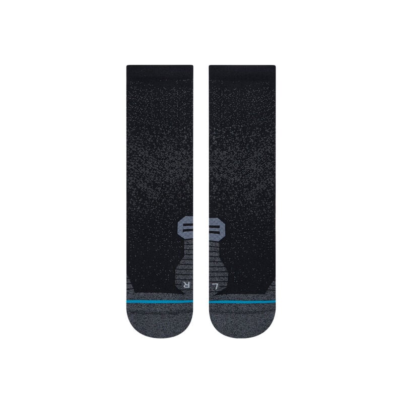 Stance Runner Light Crew Black Socks