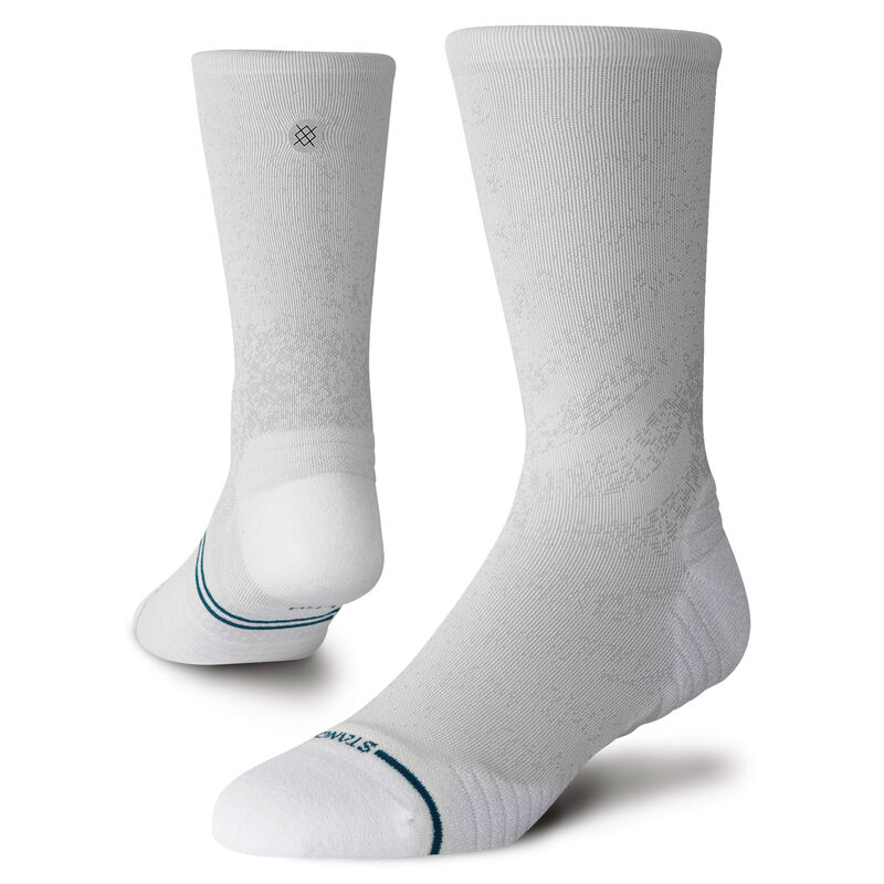 Stance Run Light White Crew Socks