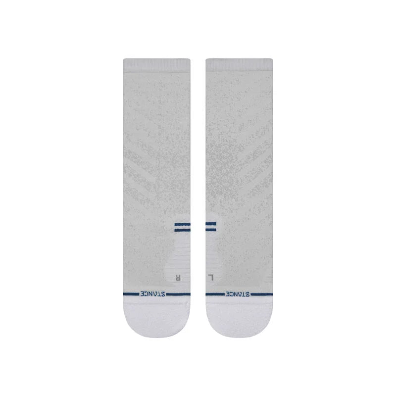 Stance Run Light White Crew Socks