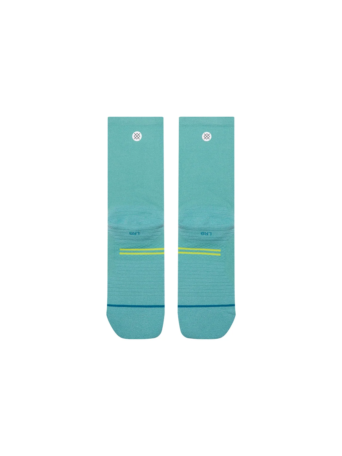 Stance Solid Light Crew Teal Socks