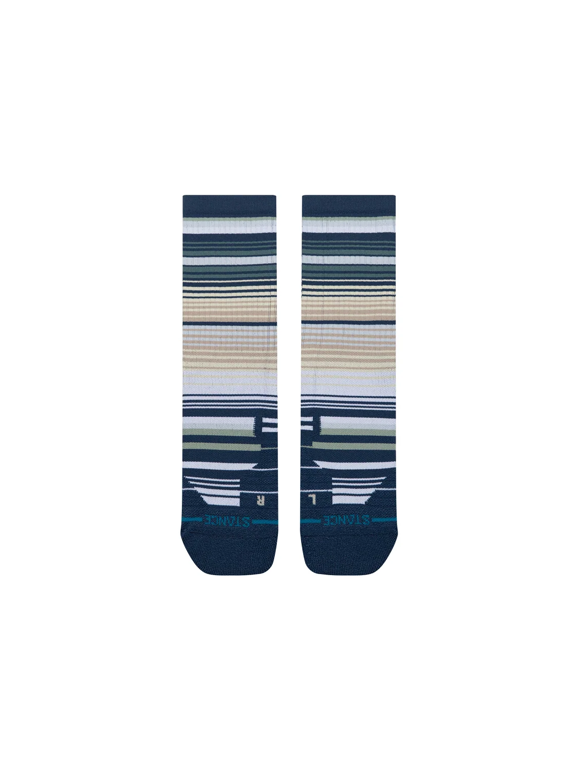Stance Jorongo Mid Ribbed Crew Navy Socks